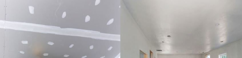 Drywall vs Plaster finish